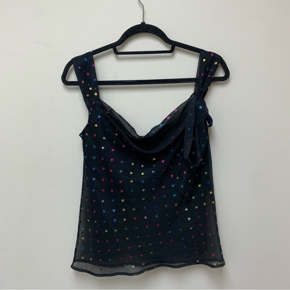 Ali & Jay Rainbow Dot Foil Blouse - Picture 9 of 13